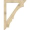 Ekena Millwork Balboa Slat Rough Sawn Bracket, Douglas Fir, 4"W x 36"D x 48"H BKT04X36X48BOA06RDF - alternate 2